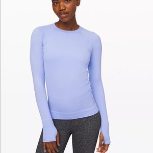 Lululemon Rest Less Pullover in Lavender